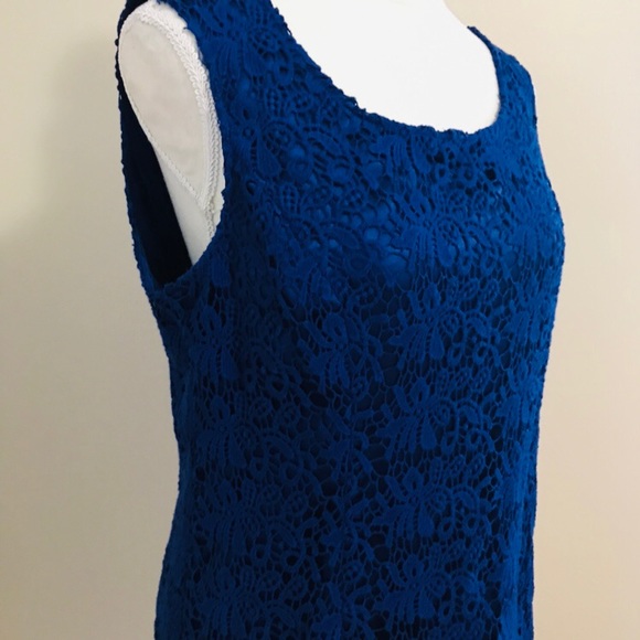 Jones New York Crocheted Cocktail Dress - Picture 5 of 7